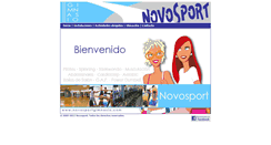 Desktop Screenshot of novosport.es