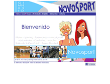 Tablet Screenshot of novosport.es